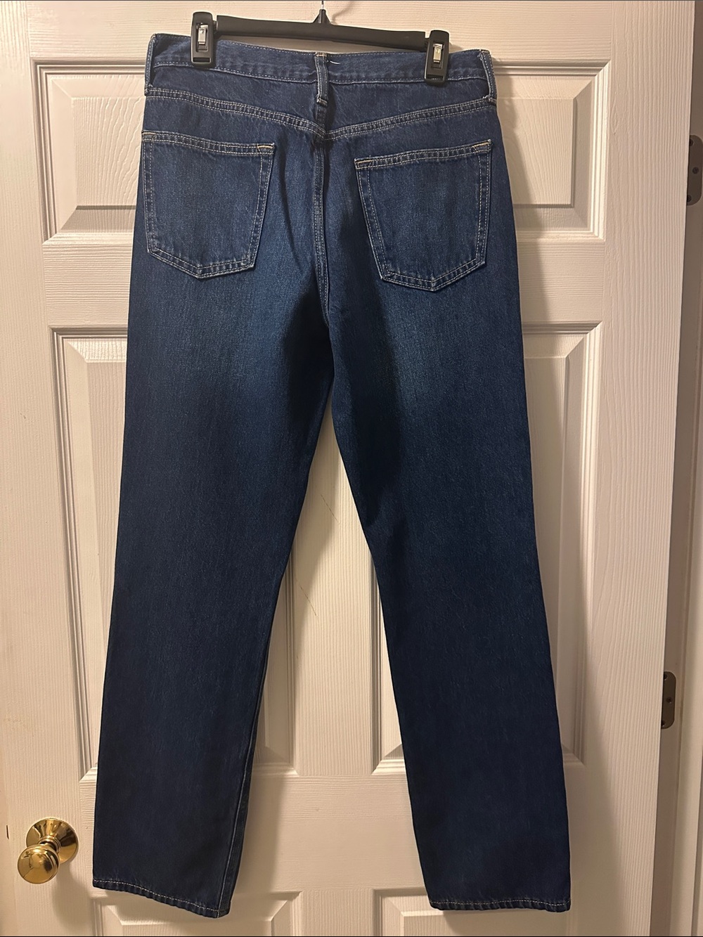 Men's Old Navy Dark Blue Straight-Leg Denim Jeans - Size 32x34